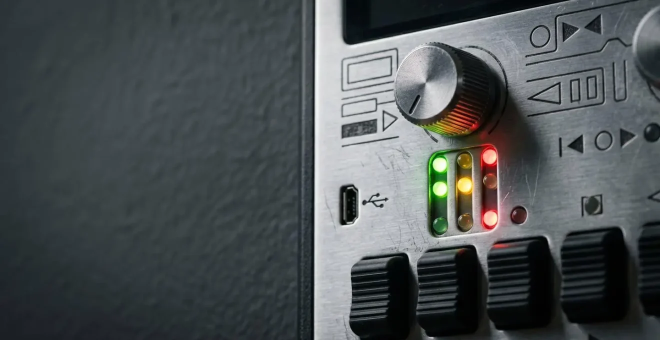 Dispositif de limitation sonore professionnel installé dans une salle de réception