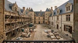 Coordination de travaux de restauration sur un domaine patrimonial avec gestion budgétaire