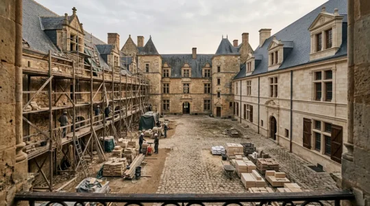 Coordination de travaux de restauration sur un domaine patrimonial avec gestion budgétaire