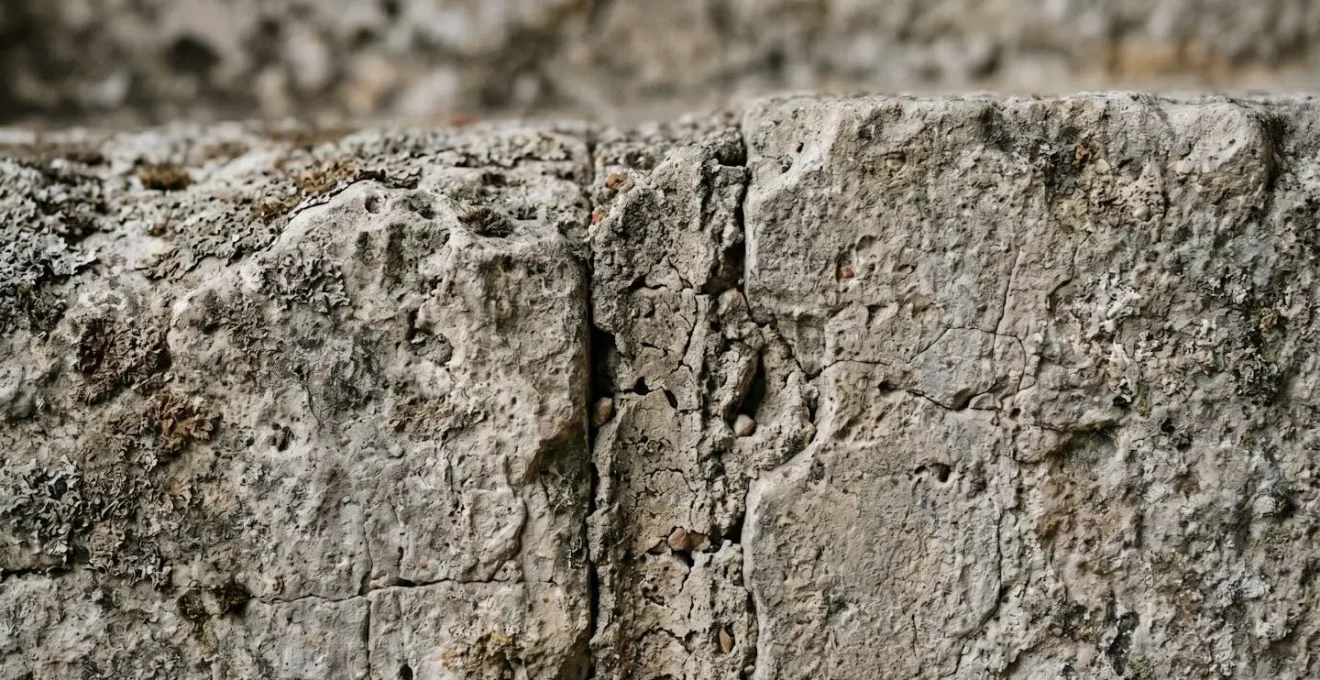 Détails architecturaux d'un monument historique révélant les contraintes et la vétusté justifiant des décotes à l'IFI